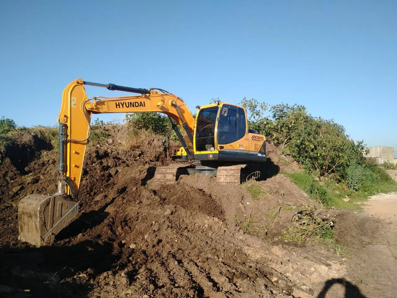 Imagen de trabajos en obra